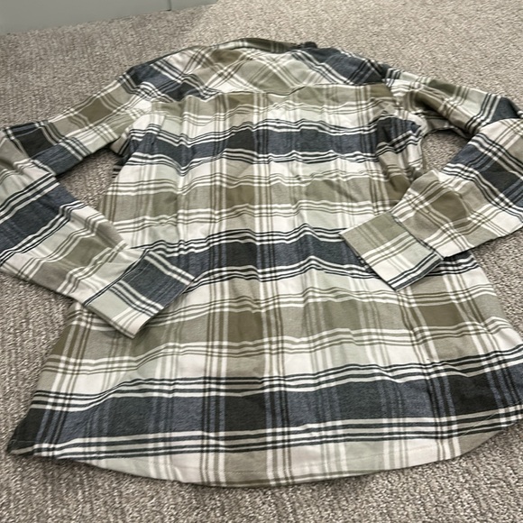 COLUMBIA Women's Calico Basin Flannel Long Sleeve Shirt Size S - Picture 13 of 16